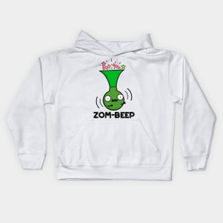 Zom-beep Cute Halloween Zombie Honker Pun Kids Hoodie